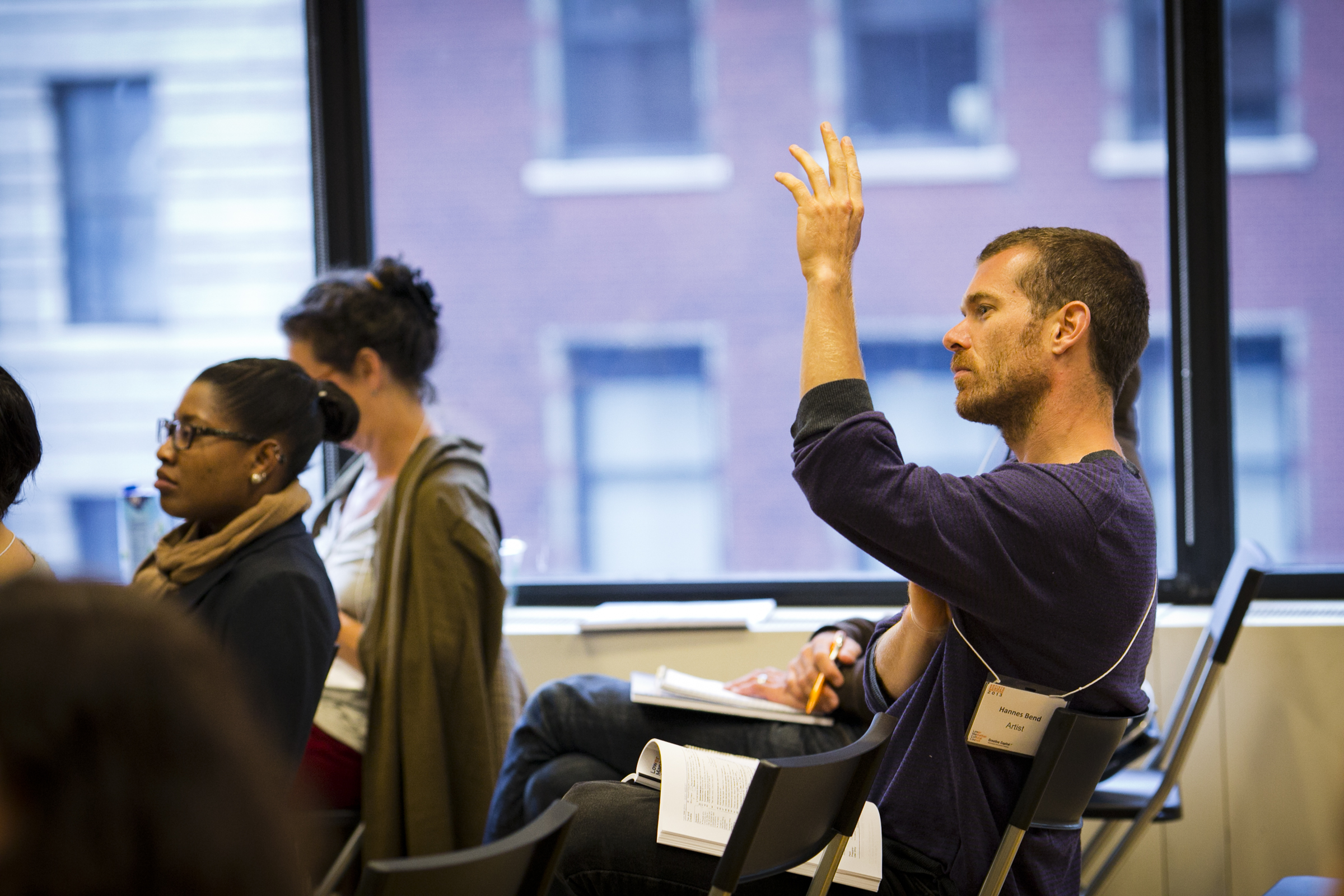 20130809 - ASI Finance - 1 Liberty Plaza Artists Summer Institute 2013; Finance at 1 Liberty Plaza. Photo credit: Whitney Browne.