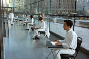 9 to 5, More Art & Brookfield Arts, NY, 2015. Photo by Nisa Ojalvo.