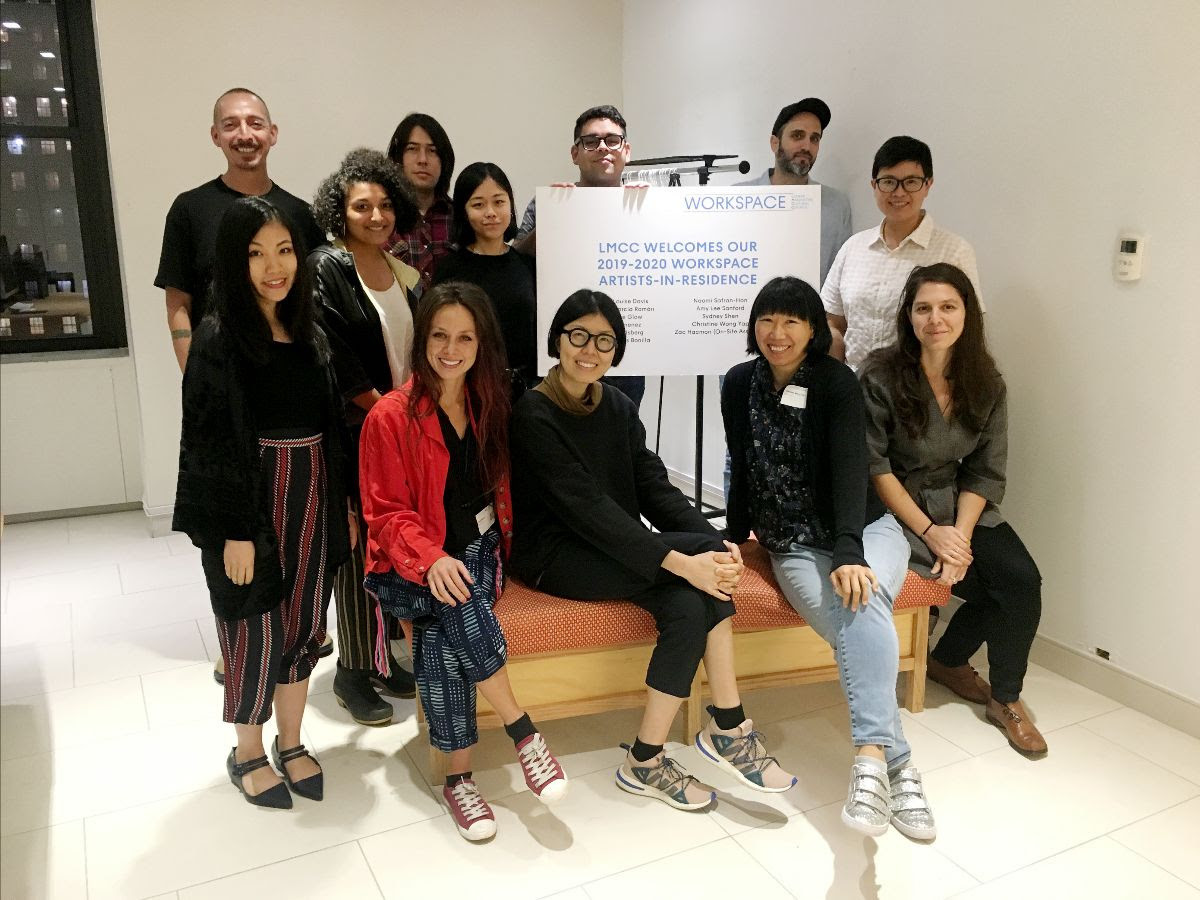 2019-2020 Workspace Artists-in-Residence with Bora Kim, Director of Artist Residencies, LMCC