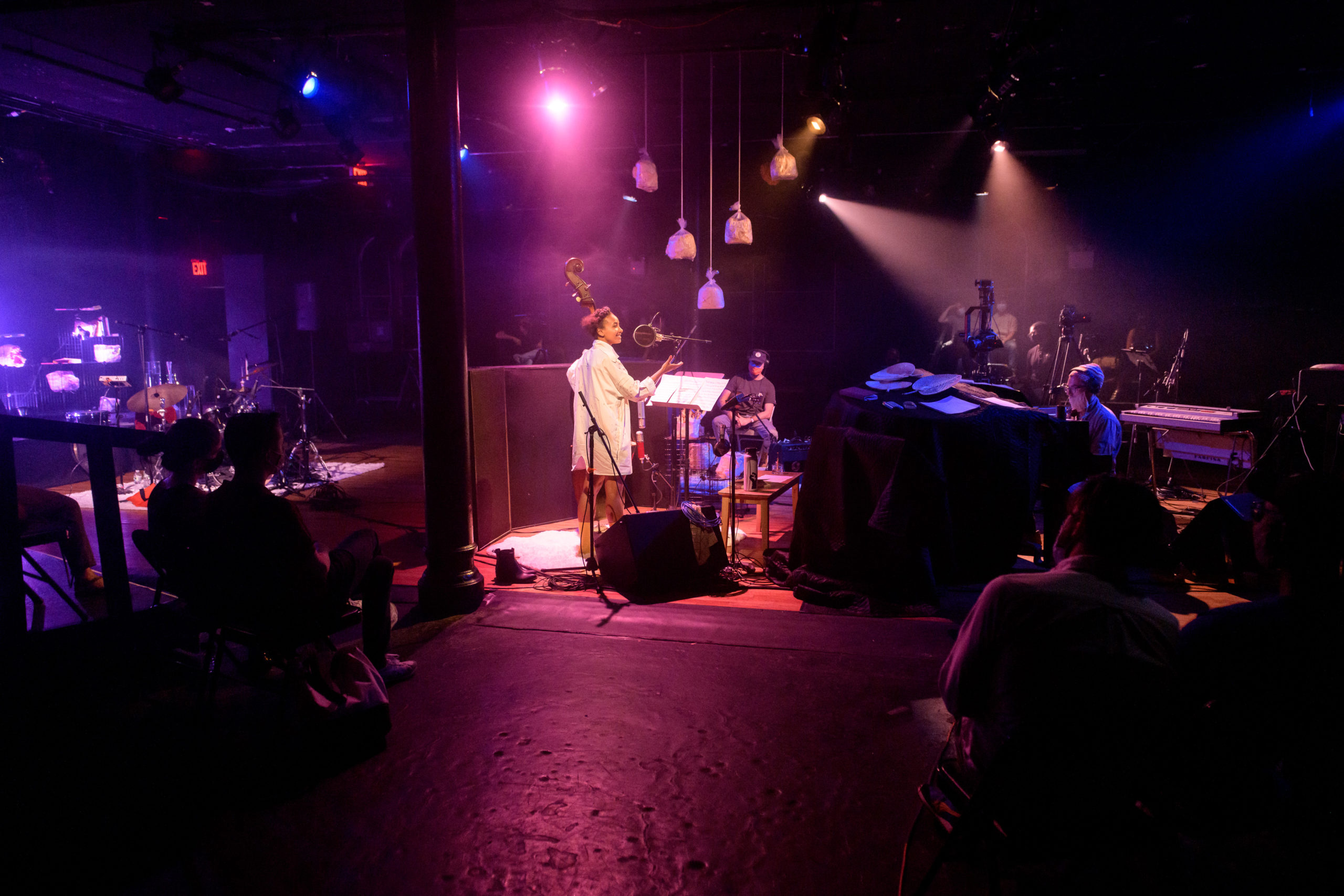 esperanza spalding: SONGWRIGHTS APOTHECARY LAB, River To River 2021. Photo by Ian Douglas.