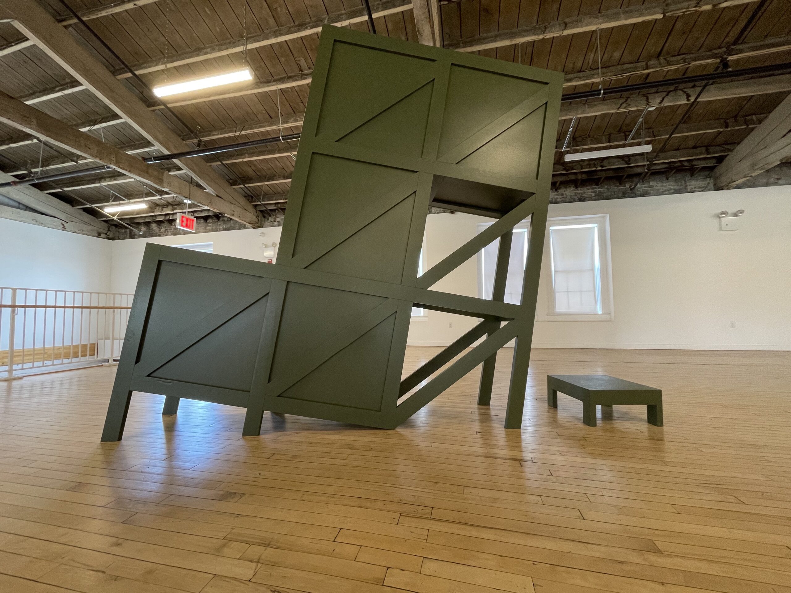 upper gallery_periscope#2_2 Where Time Runs Backwards installation image By Daniel Shieh. Photo by Jiajia Wu
