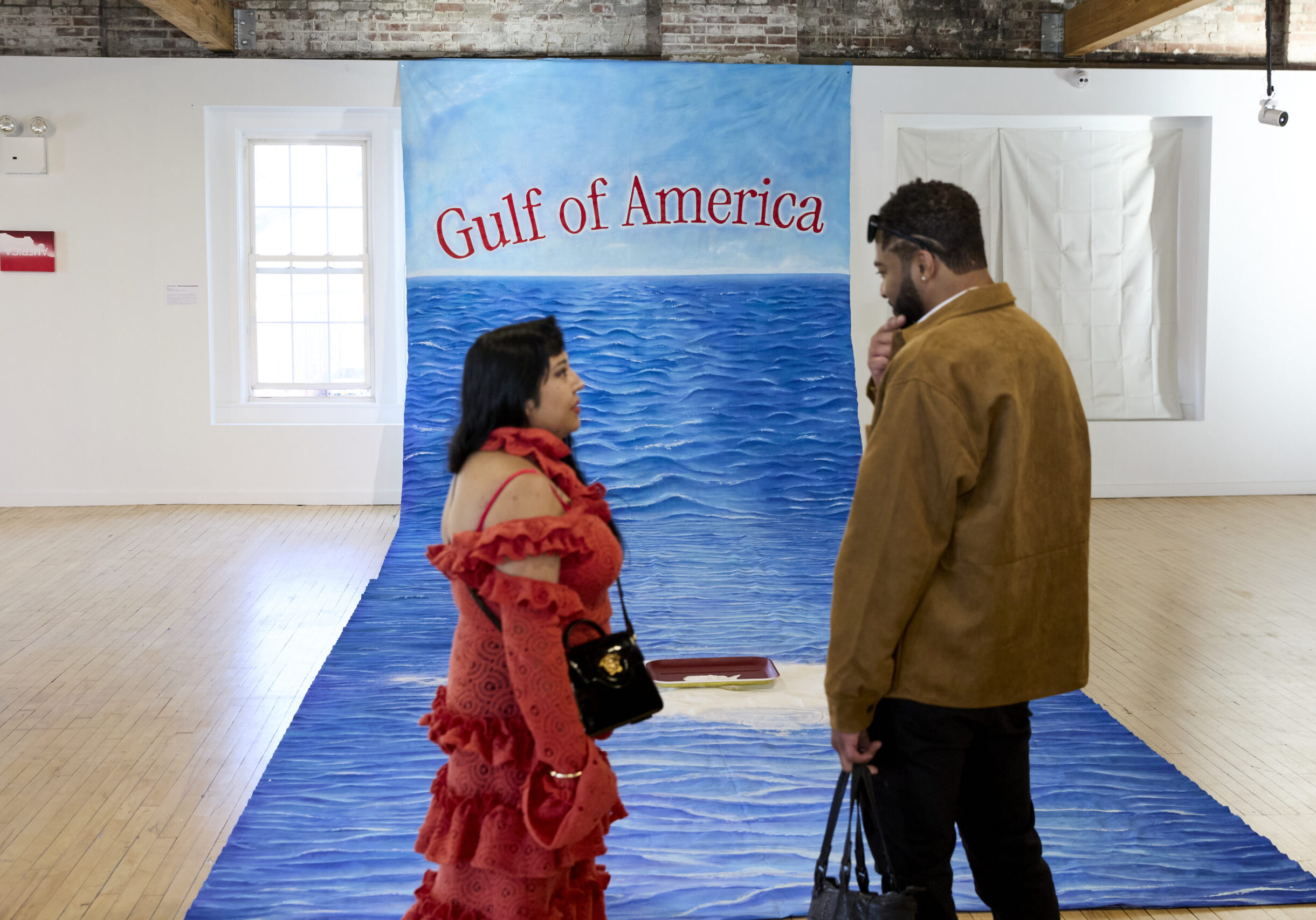 Gulf of America, 2025 by Cecilia Barreto. Photo by Cole Witter.